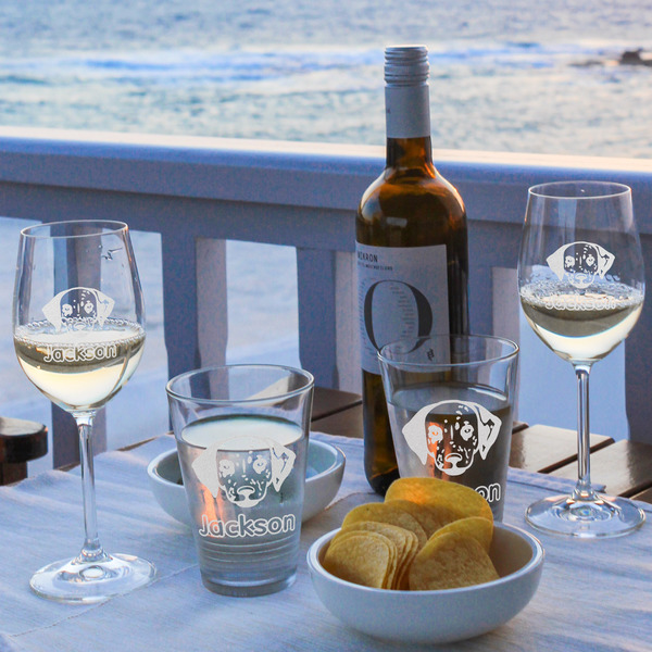 Dog Faces Wine Glasses - Lifestyle (UPDATE)