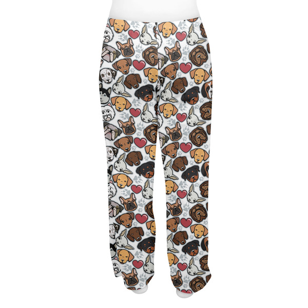 Dog Faces Women's Pj on model - Back