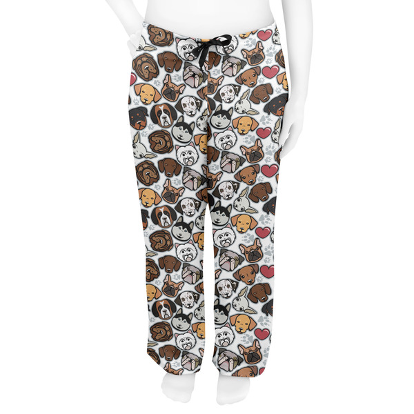 Dog Faces Women's Pj on model - Front