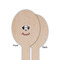 Dog Faces Wooden Food Pick - Oval - Single Sided - Front & Back