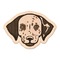 Dog Faces Wooden Sticker - Main