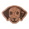 Dog Faces Wooden Sticker Medium Color - Main