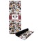 Dog Faces Yoga Mat with Black Rubber Back Full Print View