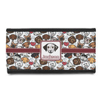 Dog Faces Leatherette Ladies Wallet (Personalized)