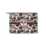 Dog Faces Zipper Pouch - Small - 8.5"x6" (Personalized)