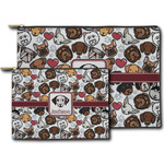 Dog Faces Zipper Pouch (Personalized)