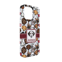 Dog Faces iPhone Case - Plastic - iPhone 13 (Personalized)