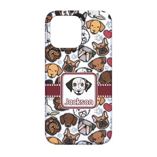 Dog Faces iPhone 13 Case - Back