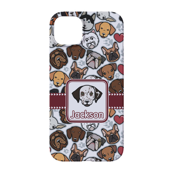Dog Faces iPhone 14 Case - Back