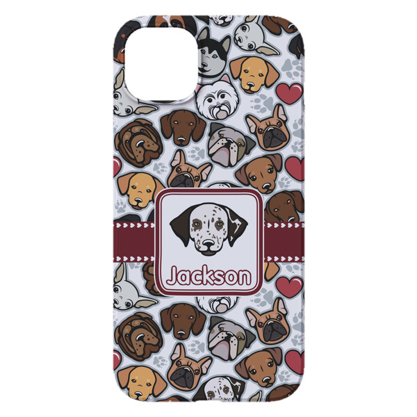 Dog Faces iPhone 14 Plus Case - Back