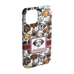 Dog Faces iPhone Case - Plastic - iPhone 15 (Personalized)