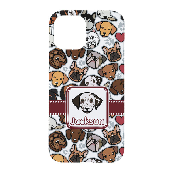 Dog Faces iPhone 15 Pro Case - Back
