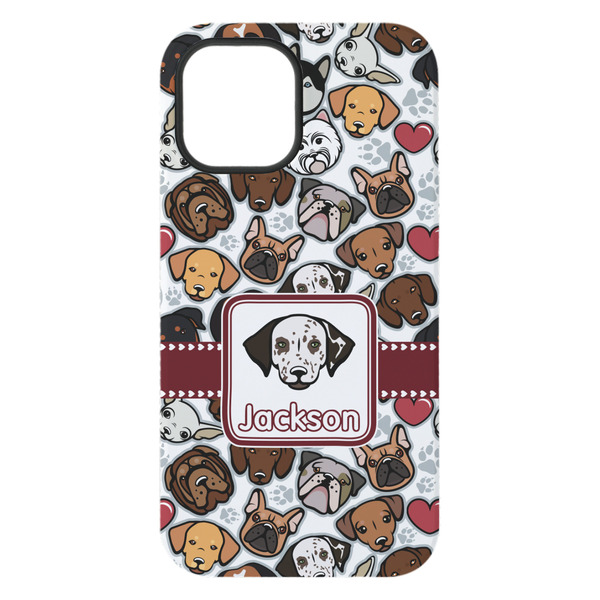 Dog Faces iPhone 15 Pro Max Tough Case - Back