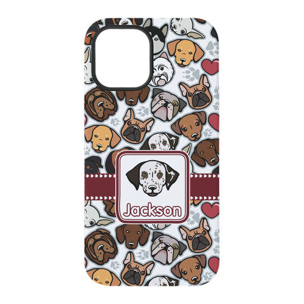 Dog Faces iPhone 15 Pro Tough Case - Back