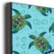 Sea Turtles 11x14 Wood Print - Closeup