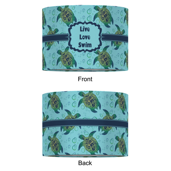 Sea Turtles 12" Drum Lampshade - APPROVAL (Fabric)