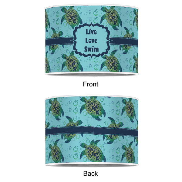 Sea Turtles 12" Drum Lampshade - APPROVAL (Poly Film)