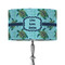 Sea Turtles 12" Drum Lampshade - ON STAND (Fabric)