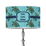 Sea Turtles 12" Drum Lamp Shade - Poly-film