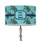 Sea Turtles 12" Drum Lampshade - ON STAND (Poly Film)