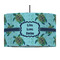 Sea Turtles 12" Drum Pendant Lamp - Fabric