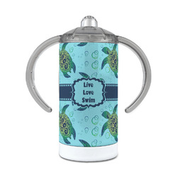Sea Turtles 12 oz Stainless Steel Sippy Cup