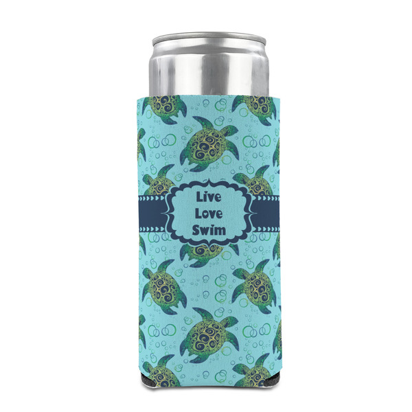 Sea Turtles 12oz Tall Can Sleeve - FRONT (on can)