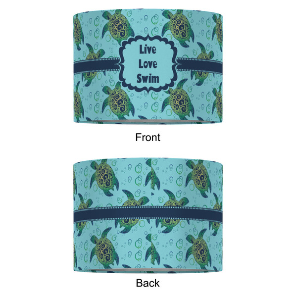 Sea Turtles 16" Drum Lampshade - APPROVAL (Fabric)