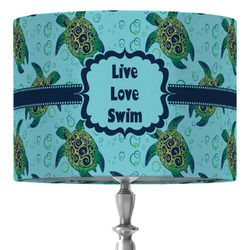 Sea Turtles 16" Drum Lamp Shade - Fabric