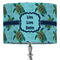 Sea Turtles 16" Drum Lampshade - ON STAND (Fabric)