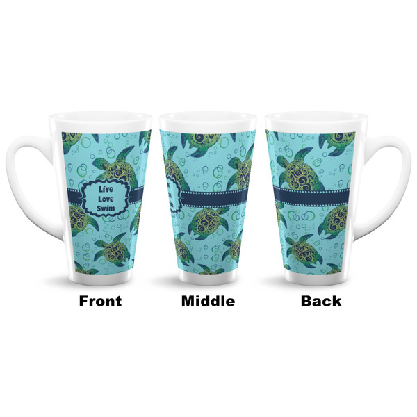 Sea Turtles 16 Oz Latte Mug - Approval