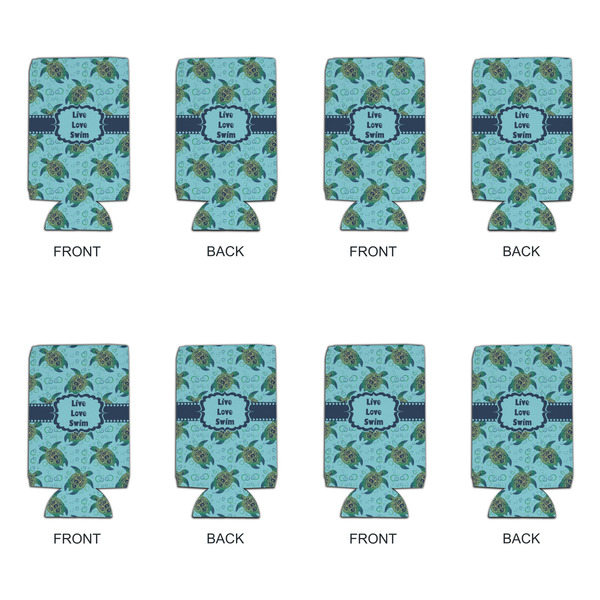 Sea Turtles 16oz Can Sleeve - Set of 4 - APPROVAL