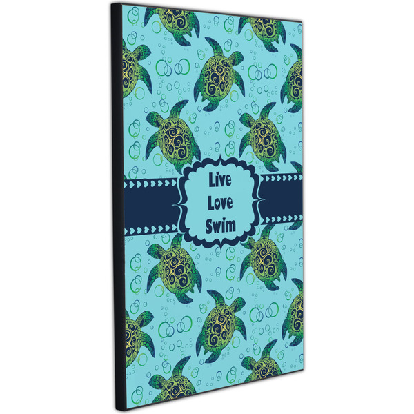 Sea Turtles 20x30 Wood Print - Angle View