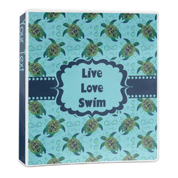 Sea Turtles 3-Ring Binder - 1 inch (Personalized)