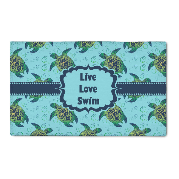 Custom Sea Turtles 3' x 5' Indoor Area Rug
