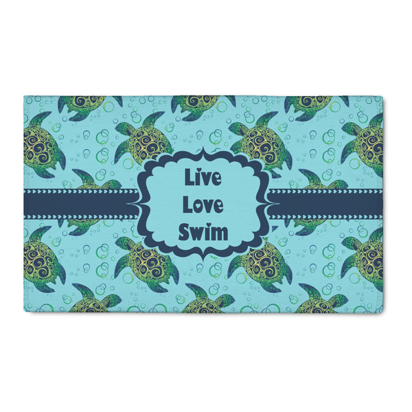 Custom Sea Turtles 3' x 5' Patio Rug