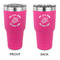 Sea Turtles 30 oz Stainless Steel Ringneck Tumblers - Pink - Double Sided - APPROVAL
