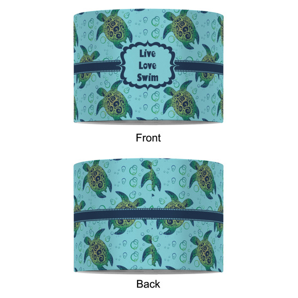 Sea Turtles 8" Drum Lampshade - APPROVAL (Fabric)