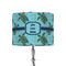 Sea Turtles 8" Drum Lampshade - ON STAND (Fabric)