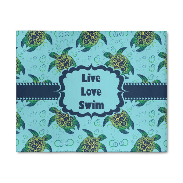 Custom Sea Turtles 8' x 10' Indoor Area Rug