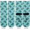 Sea Turtles Adult Crew Socks - Double Pair - Front and Back - Apvl