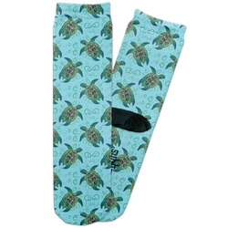 Sea Turtles Adult Crew Socks (Personalized)