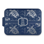 Sea Turtles Aluminum Baking Pan with Navy Lid