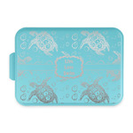 Sea Turtles Aluminum Baking Pan with Teal Lid