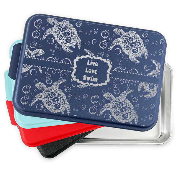 Sea Turtles Aluminum Cake Pan with Lid - PARENT/MAIN