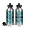 Sea Turtles Aluminum Water Bottle - Front and Back