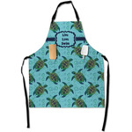 Sea Turtles Apron With Pockets