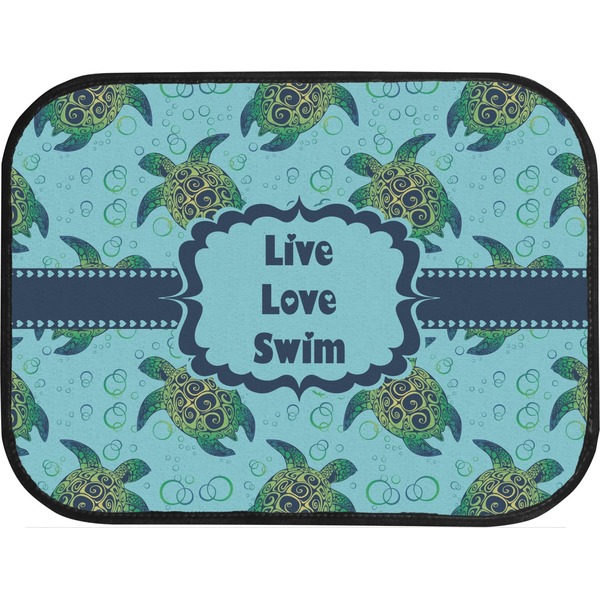 Sea Turtles Back Seat Car Mat