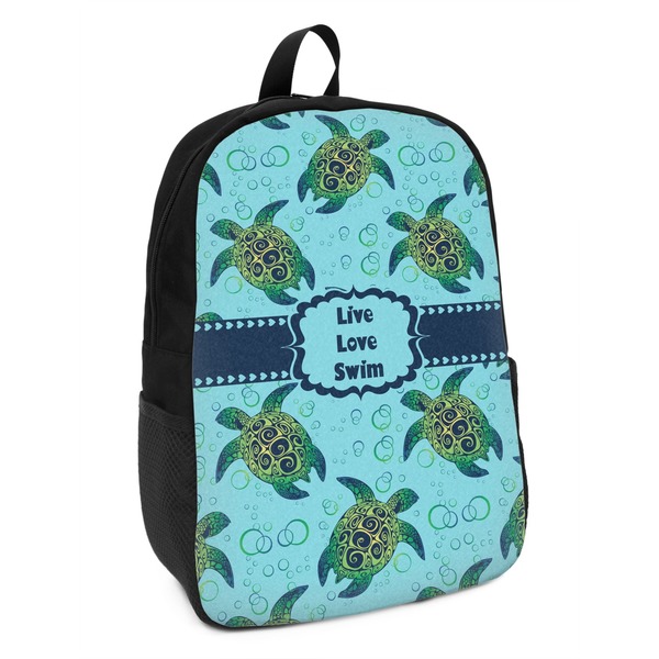 Custom Sea Turtles Kids Backpack (Personalized)