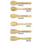 Sea Turtles Bamboo Cooking Utensils Set - Single Sided- APPROVAL